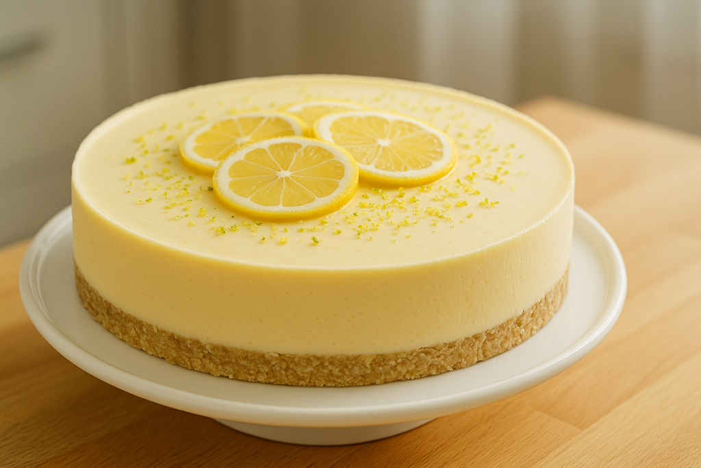 Cheesecake de limón